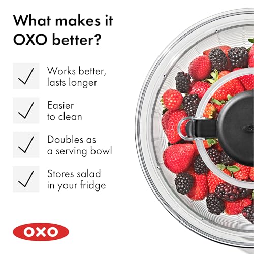 Eco-Friendly OXO Good Grips Salad Spinner | Lettuce Essentials