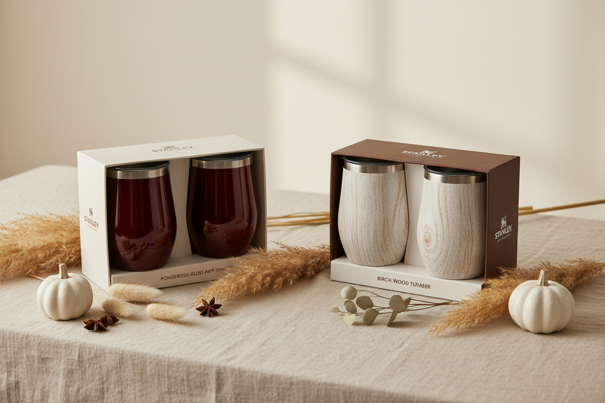 Stanley Tumblers - Warm Linen Lifestyle